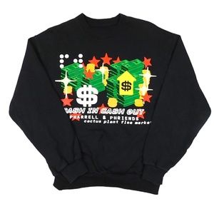 CPFM x Pharrell Williams Cash In Sweatshirt Size Medium